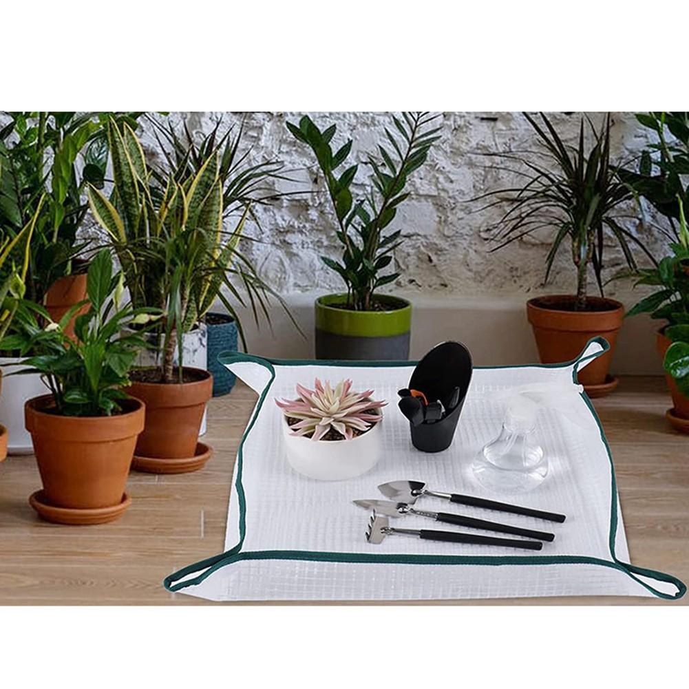 Grid Cloth Gardening Mat Plant Transplanting Tarps Plants