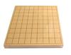 Shogi New Katsura Tabletop Shogi Board Wooden Shogi Set Wood, 1-inch Thick, (joined), Pieces.