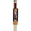 Violin Bow (Pernambuco Bow Stick Black Ebony Frog and Horsetail Bow Hair) for 4 4 Full Size Violin