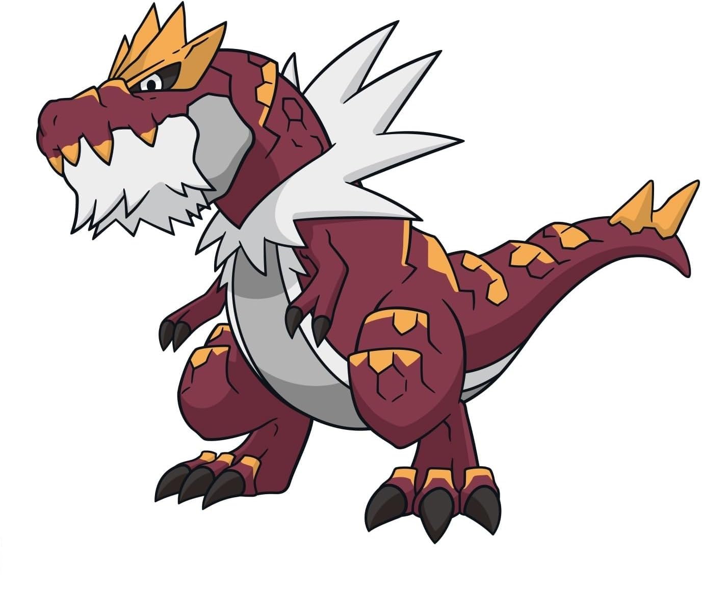 BANDAI SPIRITS Pokemon Plastic Model Collection Fossil Pokemon Series Plastic Model Tyranitar, Plastic, Pre-Colored