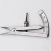 Dental Castroviejo Messschieber 0 bis 20 mm gerade/abgewinkelt 3,25" Edelstahl Messwerkzeug Labor- und Klinikinstrument
