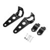 Bruce & Shark Headlight Mounting Bracket Stay for Honda Suzuki Yamaha Universal Universal Black