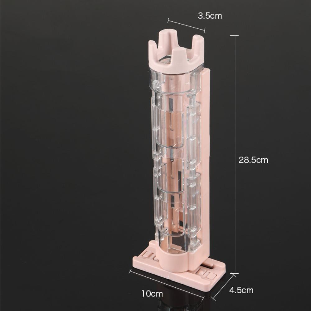 Durable Plastic Fishing Rod Stand Adjustable 5 Colors Fishing Barrel Holder Snap Suit Fishing Box Rod Holder Fishing Box