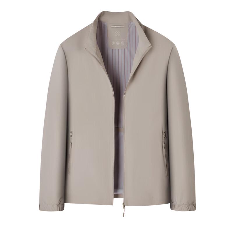 Judger Men's Business Casual Stand Collar Jacket