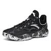 Anta Graffiti Performance Shock Absorbing Durable Low Top Basketball Shoes Men Sneaker Black 112031605-2