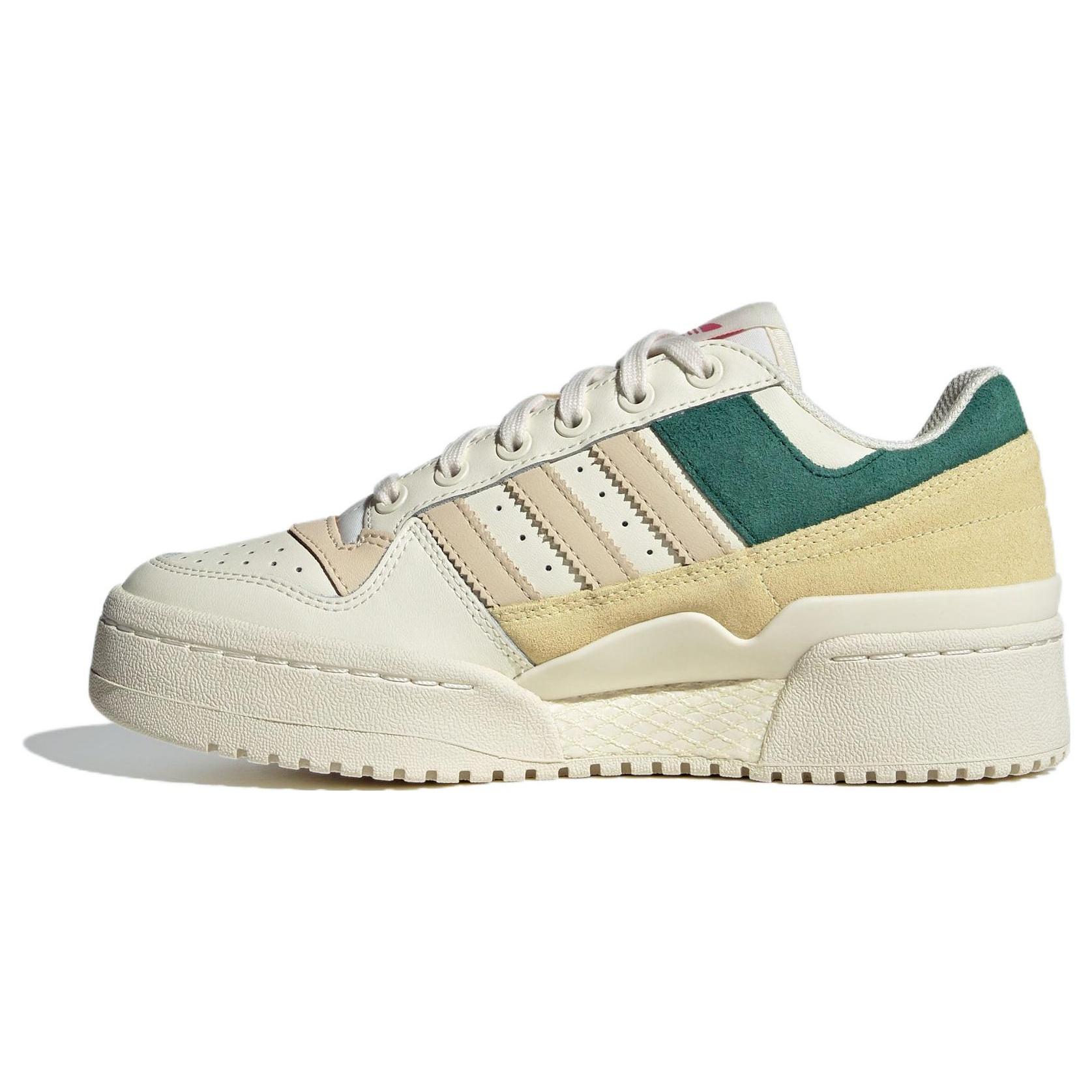 (WMNS) adidas originals FORUM Bold Stripes White Yellow Women s ID7078