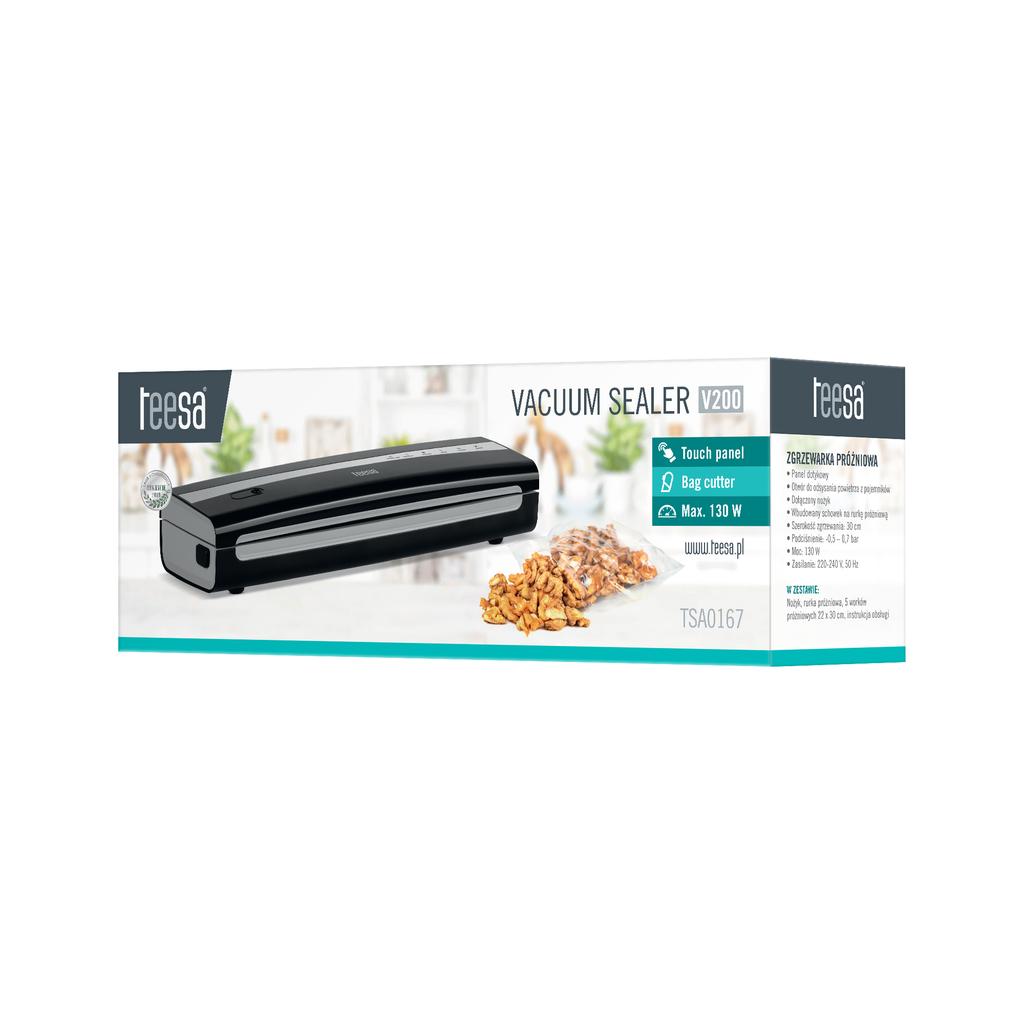 Teesa V200 Vacuum Sealer For Foil Packaging