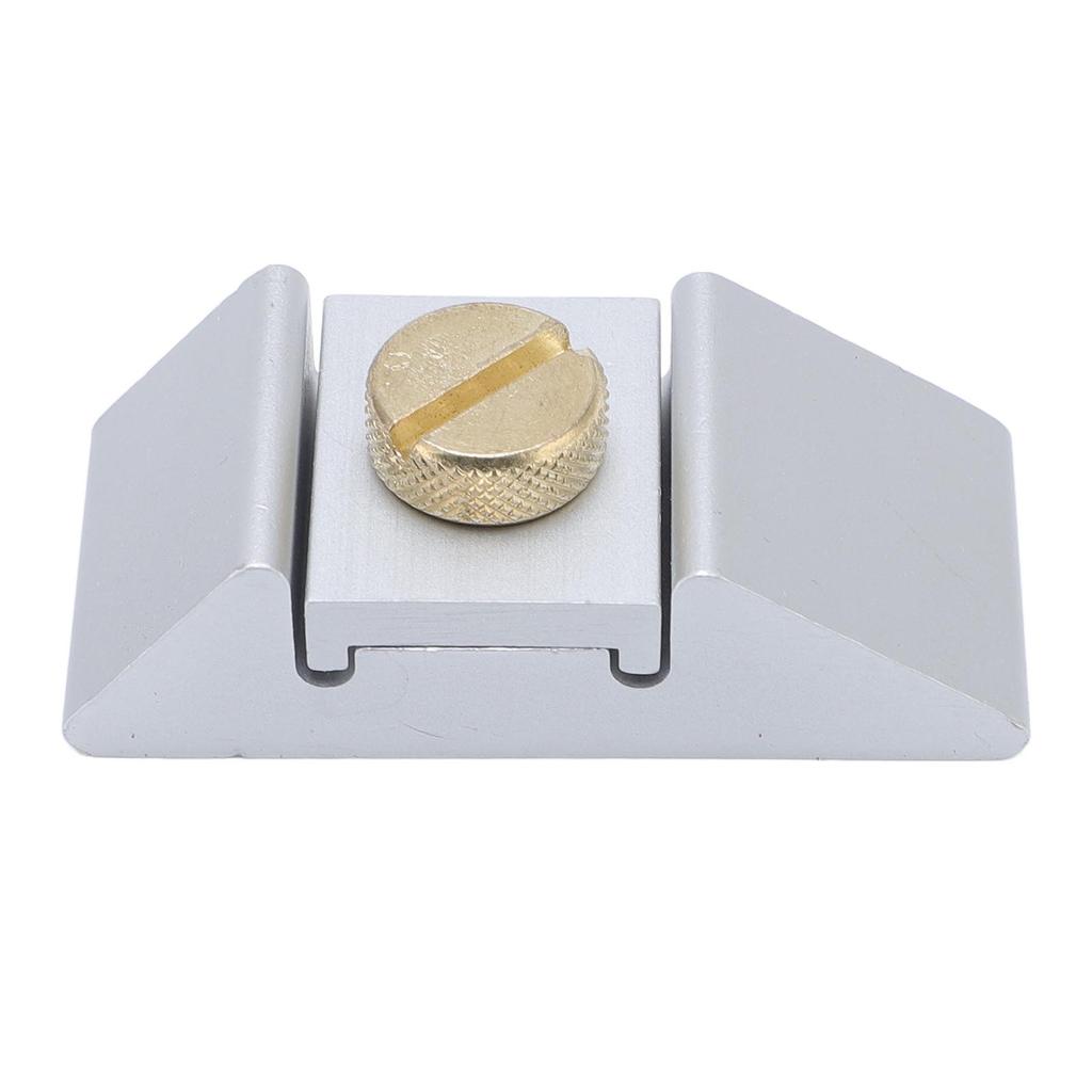 Aluminum Alloy Sandpaper Rack Handheld Polishing Sandpaper Holder with 80 Grit 6mx25mm Sand Paper