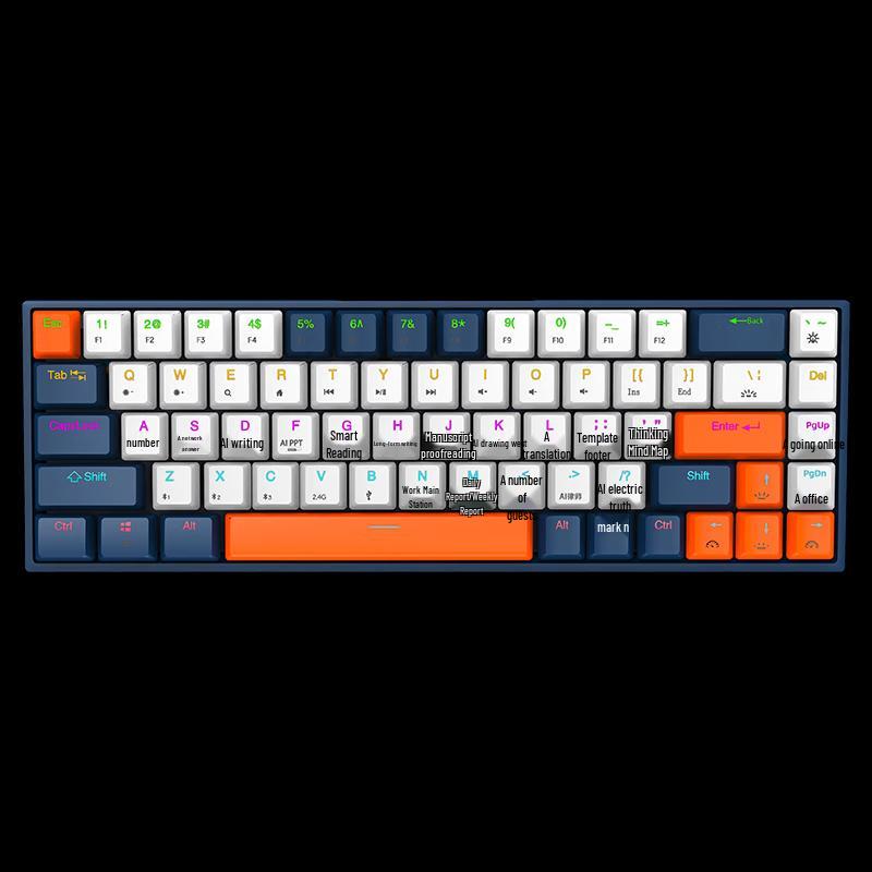 Sayrelances L8 AI Smart RGB Mechanical Keyboard