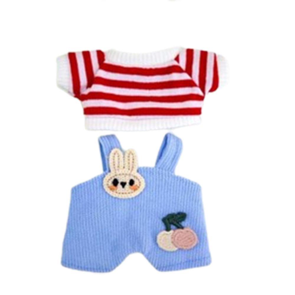 

1 set Suspender Pants Labubu Time Clothes Plush Dolls Clothes Cotton Doll Accessories Style 6