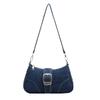 Premium Feeling Cowboy Canvas Bag Women 2025 New Hundred Chain Armpit Shoulder Bag