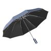10 Bone Bump Cloth Reverse Automatic Umbrella Buckle Handle Triple Fold Men's Business Umbrella