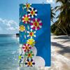 Art M-MurakamiES Flower T-Takashi Towel Quick Drying Beach Towels Are Suitable For Swimming Pools Camping Yoga And The Gym