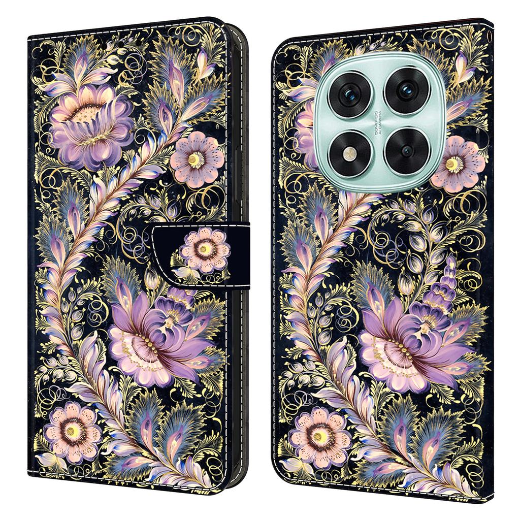 For Xiaomi Redmi Note 14 Pro 5G Wallet Case Pattern Printing Stand Leather Flip Phone Cover