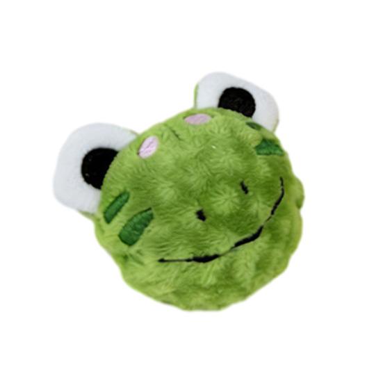 Bouncy Dog Ball Toy Squeaky Plush Animal Ball Dog Chew Toy Interactive Dog Fetch Ball Toy for Dogs Teeth Cleaning Training