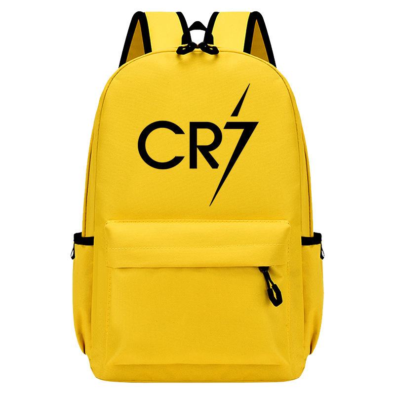 Large Capacity Schoolbag with Shoulder Strap; Student Three-piece Pencil Case Set