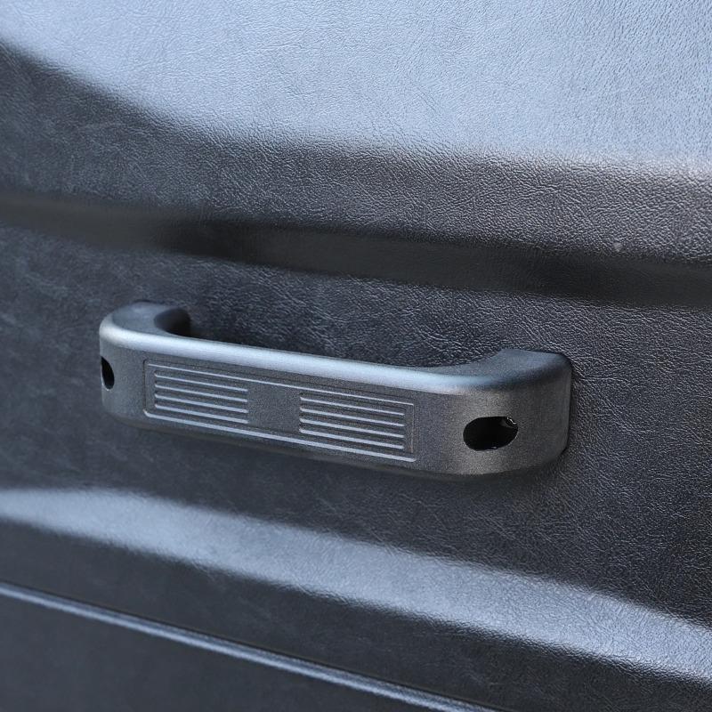 For Land Rover Defender 90 110 130 2014-2018 Aluminum Alloy Black Car Door Handle Trim Interior Car Accessories
