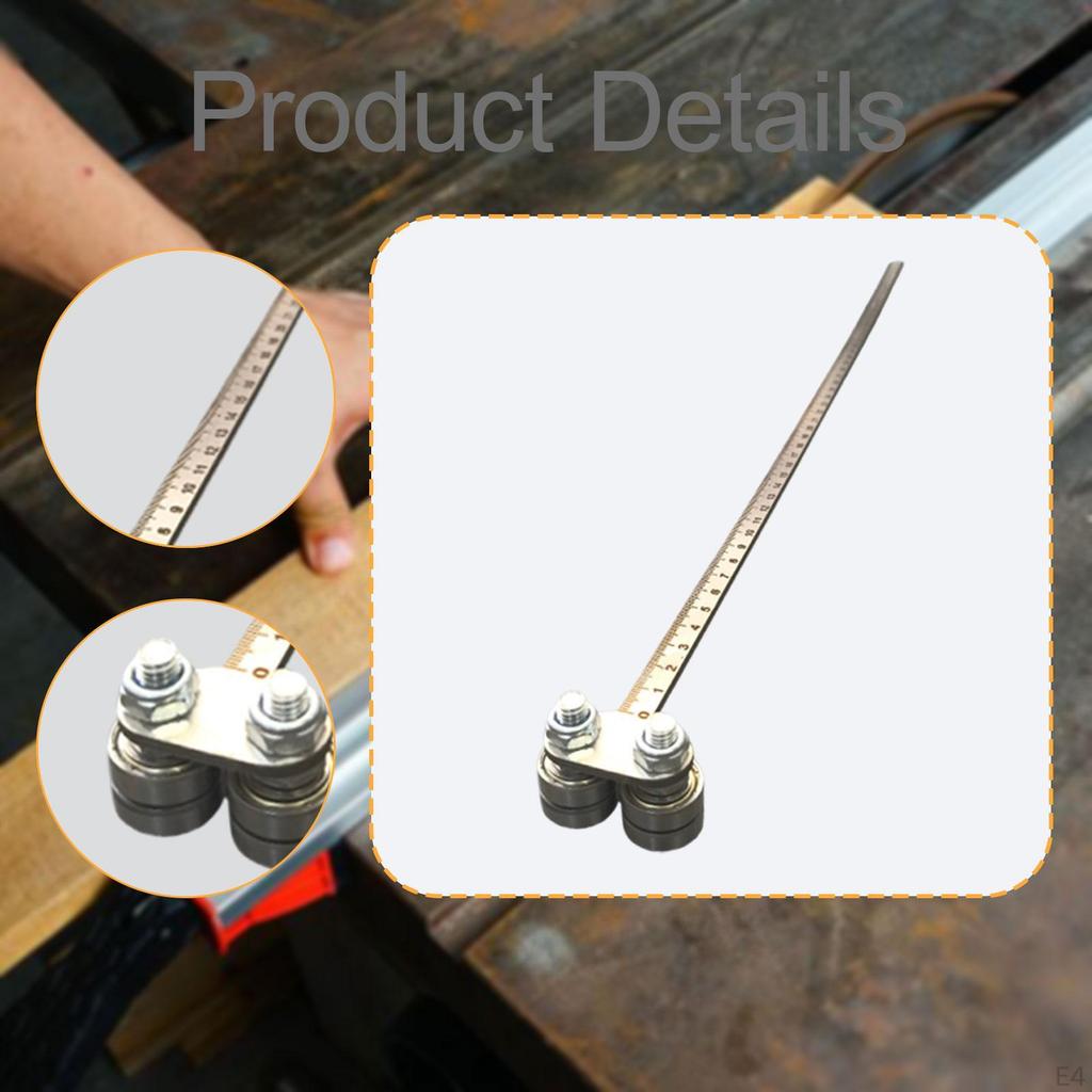 Circular Positioning Calipers Adjustable Guide Rail Professional Measuring Tool Practical Precision