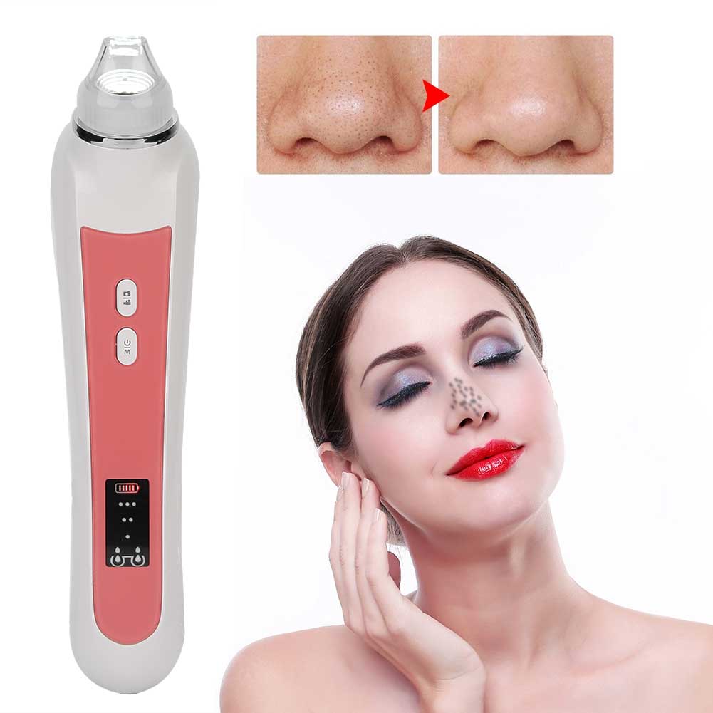 Electric Facial Blackhead Cleansing Vacuum Suction Machine with 20X 5MP Visual Function
