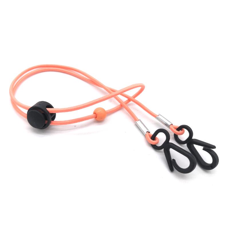 Cordão Criativo para Máscara Multifuncional Corda Colorida para Pendurar Cordão Durável para Máscara Com Tira Protetora para Orelhas Decoração DIY da Moda