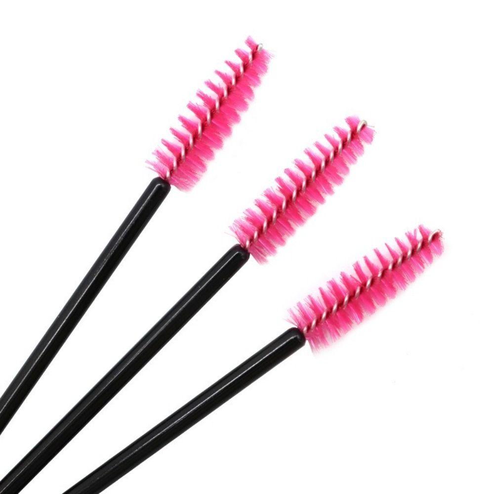 50Pcs Spoolers Eyebrow Brush Disposable Mascara Wands Applicator  for Eye Shadow Eyelashes