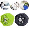 6 In 1 High Pressure Washer Spray Nozzle Adjustable 3600 PSI Pressure Washer Nozzle 1/4 In Quick Changeover for Garden Cleaning