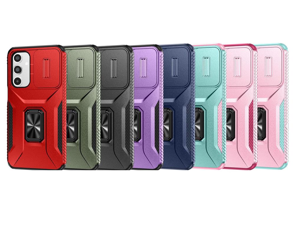 Pull-Push Ring Phone Case for Samsung S26Ultra, S23+, A16, A05S & S25FE