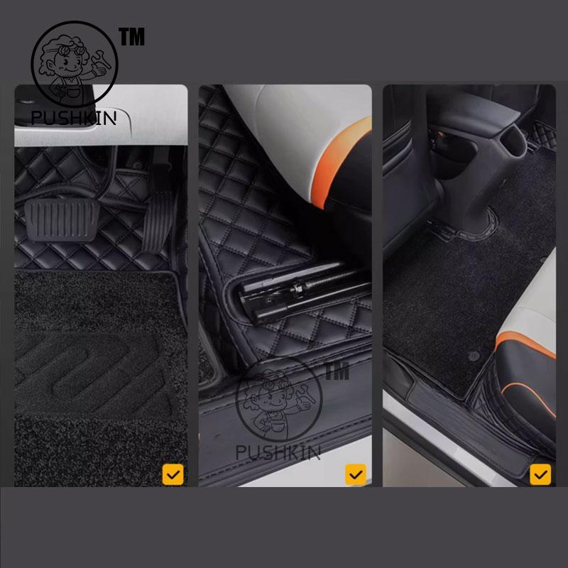 Car Floor Mats For BYD Dolphin 2024 2025 Trunk Mat Waterproof Non-slip Foot Pad Carpet Kit Floor Liner LHD RHD Car Accessories
