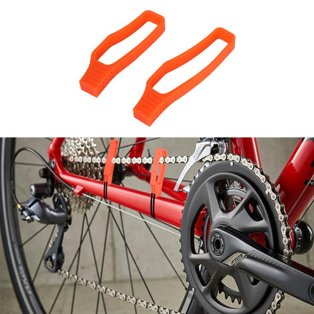 Durable Silicone Bicycle Frame Protection 6 Colors Ultralight Bike Frame Protector Soft Fork Guard Cover Bicycle Accessories
