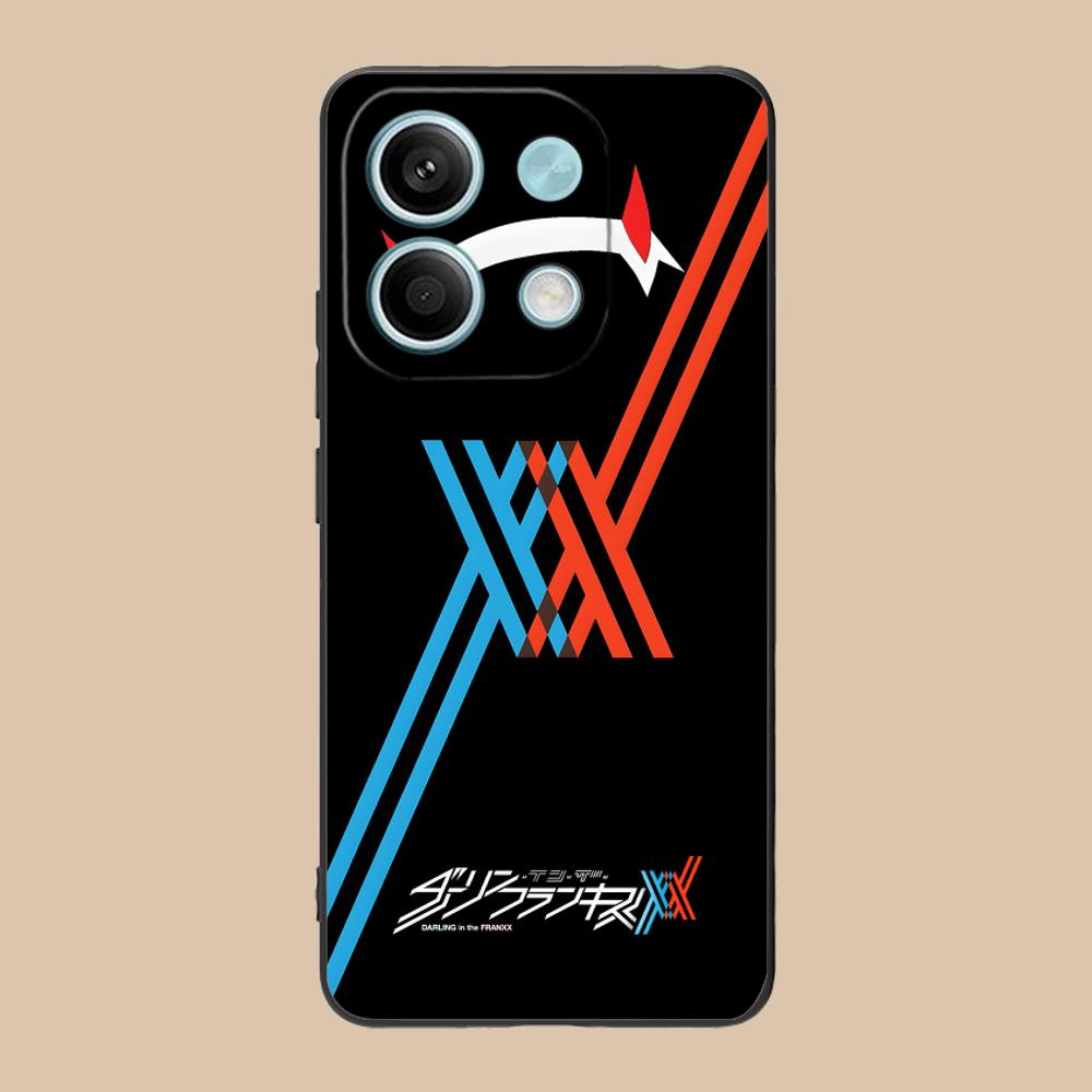Darling FranXX Zero Two Phone Case for POCO M6 M5 M4 M3 X7 X6 X5 X4 X3 F6 F5 F4 Pro GT 5G Colour Printing Cover Luxury Pretty
