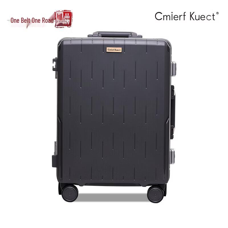 Cmierf Kuect Aluminum Frame Hardside Luggage