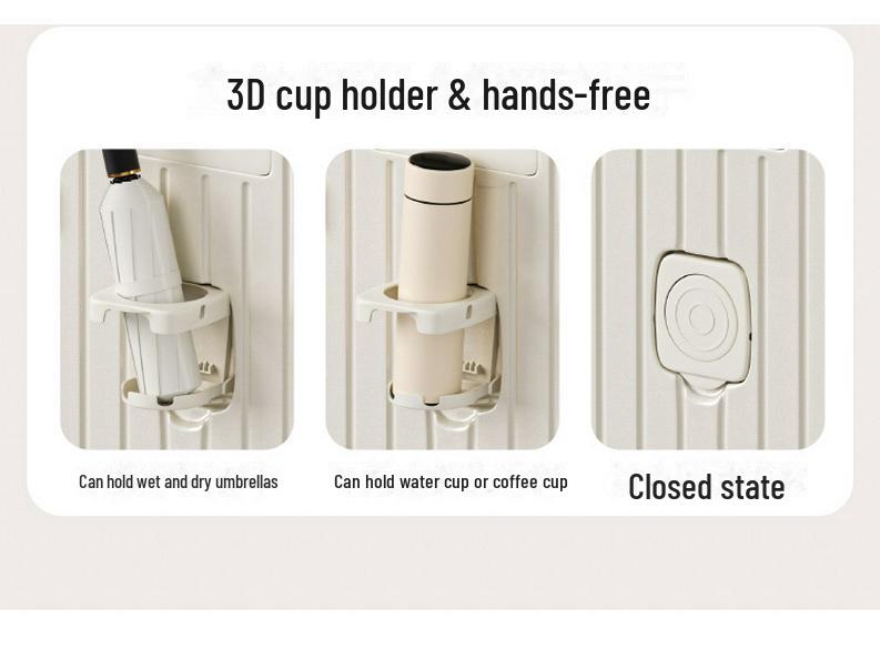 2024 Multifunctional Trolley: 20-Inch Women's and 24-Inch Men's Password Suitcase