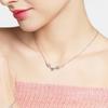Rhinestone Reindeer Antler Necklace & Clavicle Chain Set - Korean Style Simple Christmas Gift for Women & Students