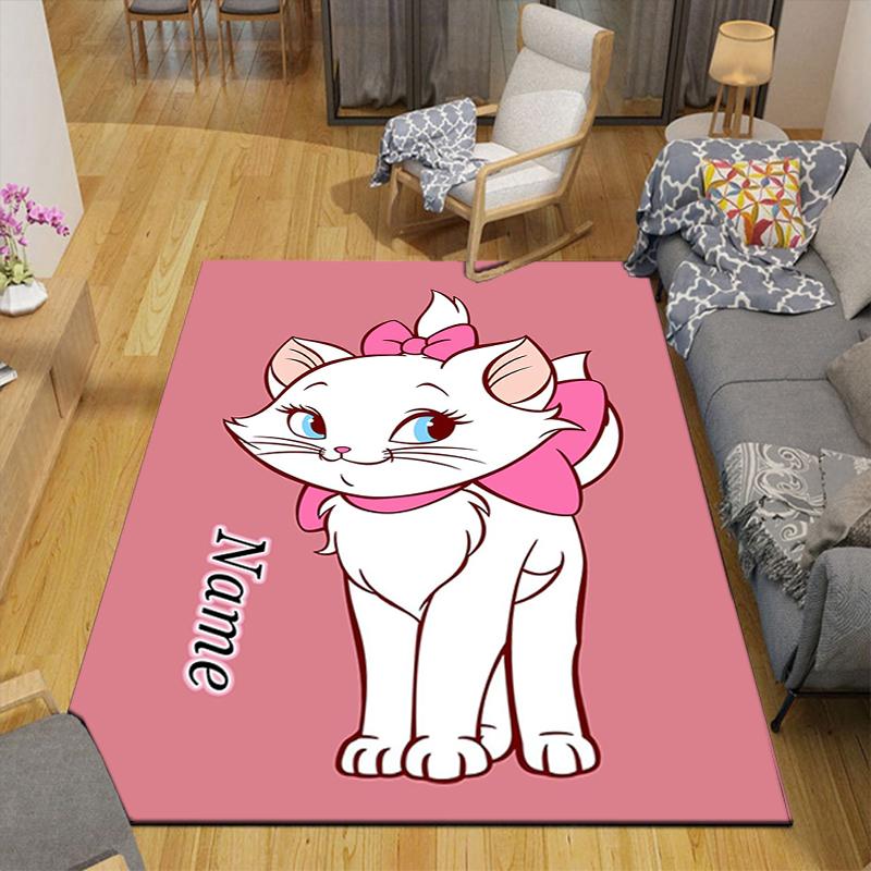 Custom 1Pc Artemis Cats Tea Party Rug Office Carpet Indoor Outdoor Entrance Doormat Nonslip Soft And Comfortable Living Room D916121