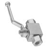 1 Way Hydraulic Ball Valve, 7111 PSI High Pressure Shut-off Ball Valve With NPT Thread For Hydraulic Pipeline System