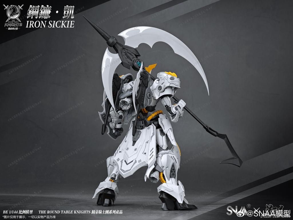 Snaa Knights Sc-007-Iron Sickle Kay Action Figure 1/144 Scale Assembly Children Toys Mecha Toy Room Decoration Birthday Gift