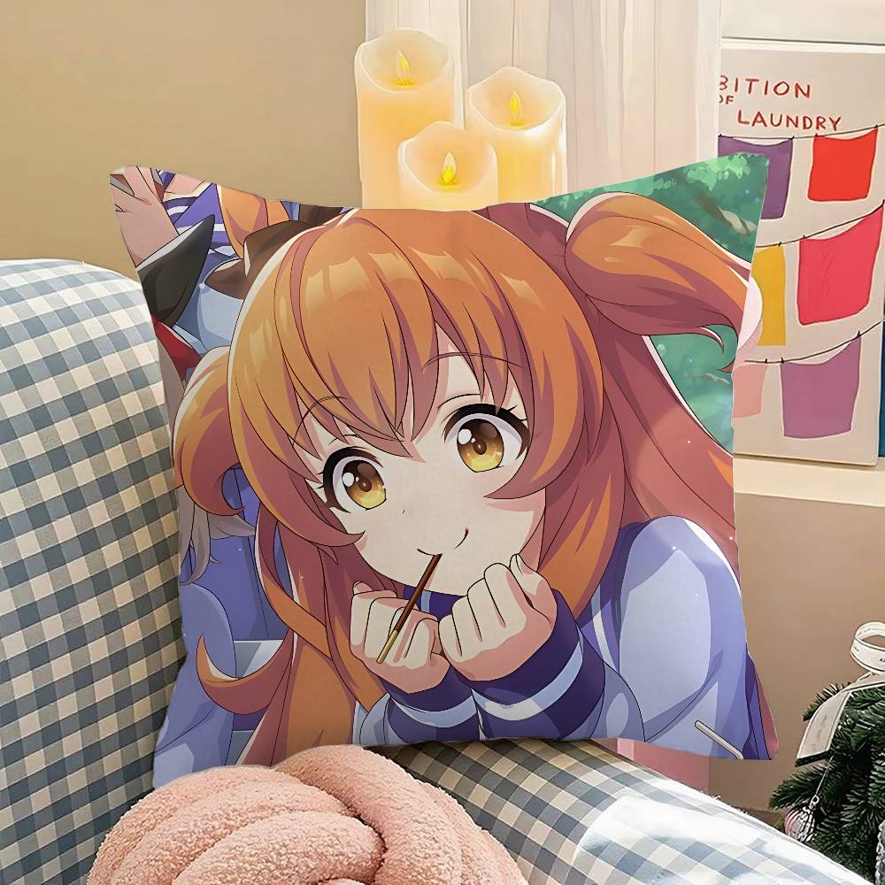 Uma Musume Pretty Derby Throw Pillow Covers Pattern Cushion Cover Suitable For Sofa Bedroom Car Pillow Cover