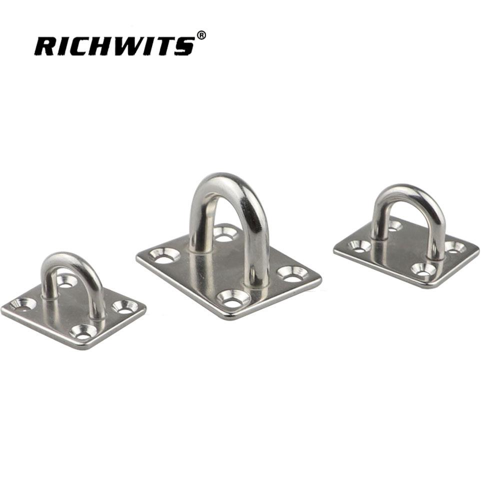 Stainless Steel 304/316 Square Door Latch & Chandelier Fixing Plate