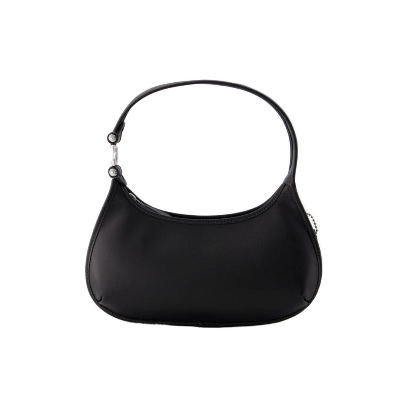 

Coach Eve 32 Solid Color Zipper Closure Smooth Calfskin Tote Bag Large Women tote bags Black CM530-LHBLK Basic Set (Bag+Dust Bag)