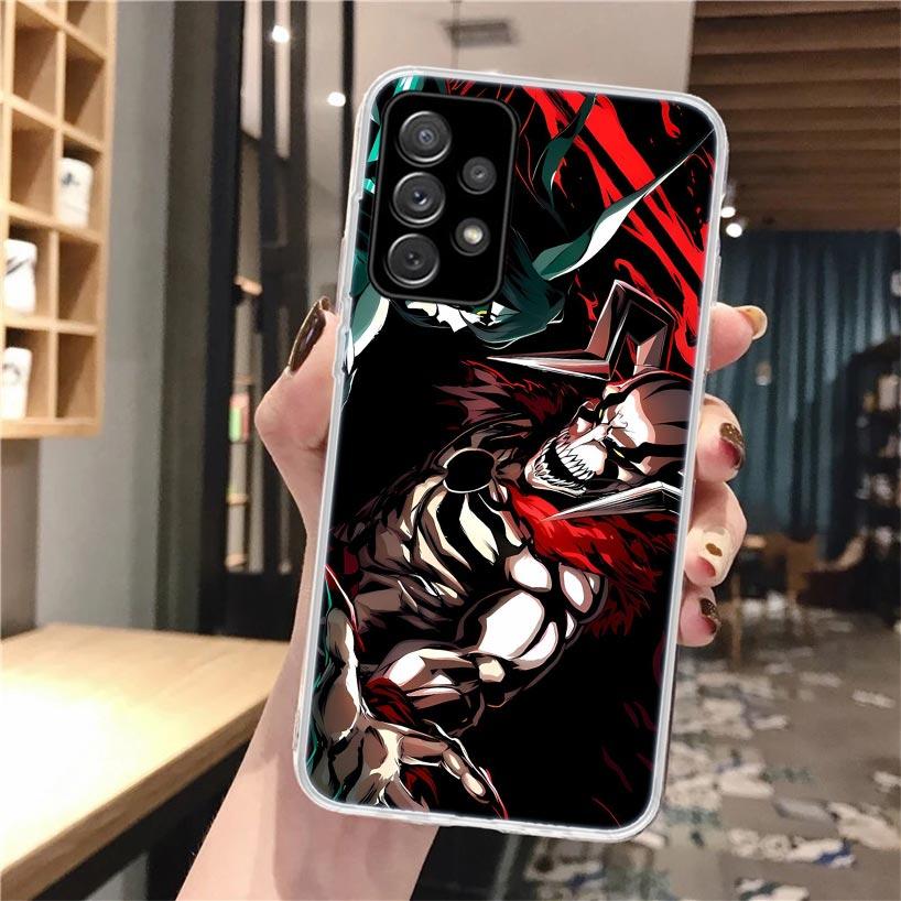 Kurosaki Ichigo Bleach Soft Phone Case For Samsung Galaxy A52 A42 A32 A12 A22 A51 A50S A30S A20S A10S A71 A41 A31 A21S A40 A20E