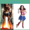 Wonder Woman Cosplay Costume For Kids Halloween And Party Suit For Girls