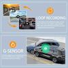 4-Channel Dash Cam Night Vision Design Parking Monitoring 360-Degree Coverage Easy To Install GPS Car Recording Camera