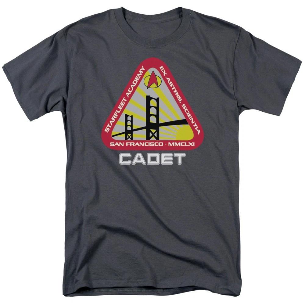 Star Trek - Starfleet Cadet - Unisex Short Sleeve Children s T-shirt - Gray 100