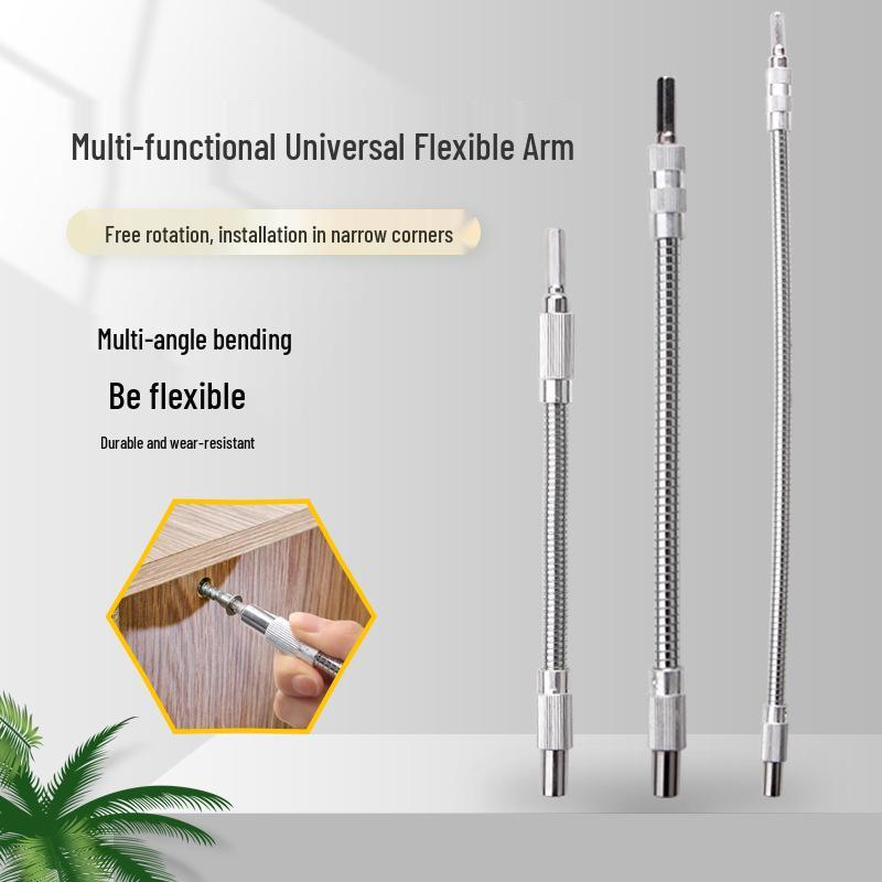 Universal Flexible Shaft Extension Rod for Electric Screwdrivers