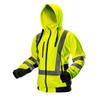 Hi-Vis Work Sweatshirt, Yellow, Size XXL