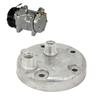 AC Compressor Cover Aluminium Air Conditioner Compressor Back Cover Replacement for SANDEN SD508 ORING HRZ 8X10