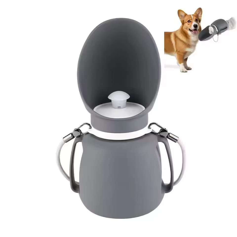 Portable Dog Water Bowl with Clamp Handles Portable Dog Water Bottle with Leak Proof Design for Outdoor for Pets for Long