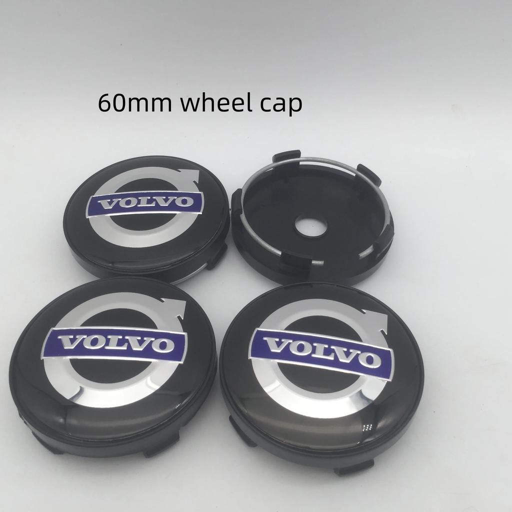 4 pezzi 56mm 60mm 68mm Per VOLVO Emblema Auto Tappo Centrale Mozzo Ruota Coprimozzo Adesivi Decalcomanie Accessori Styling