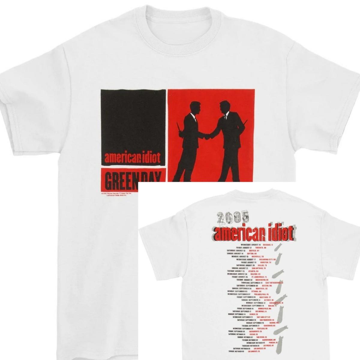 

Green Day T-shirt High-end Luxury Is for Both Men and Women Top Y2k 2026 Summer Hot Sale 4XL