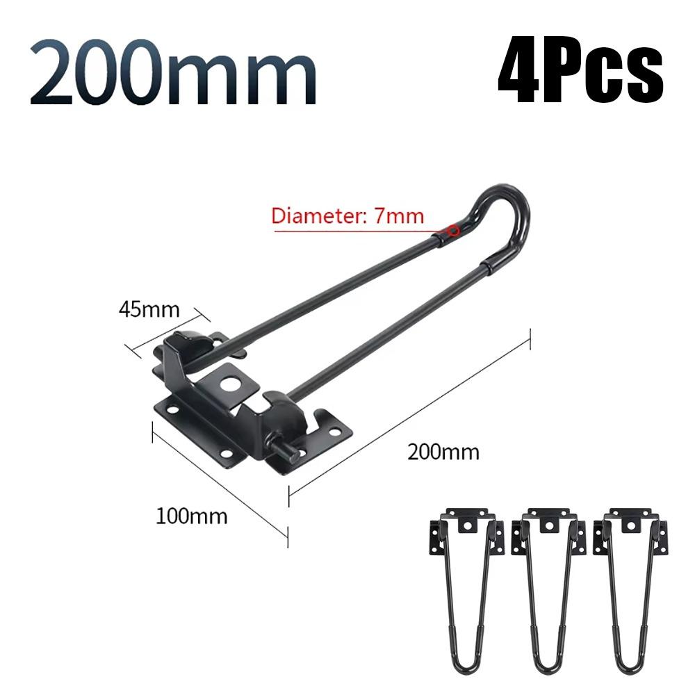 1/4Pcs 200/320/420/500mm Foldable Table Legs Table Replacement Legs Home Bench Dining Desk End